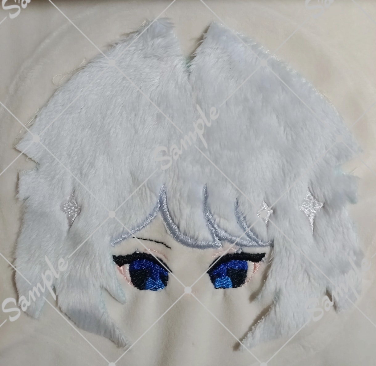 推しぬい お顔刺繍します 推しぬい・TRPG等自創作キャラぬい向けの 【お顔刺繍のみ】 イメージ3