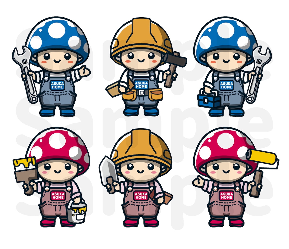 ゆるキャラ・イラスト・キャラクター描きます ★商用利用可！企業実績有り！AIデータお渡し可★ イメージ5