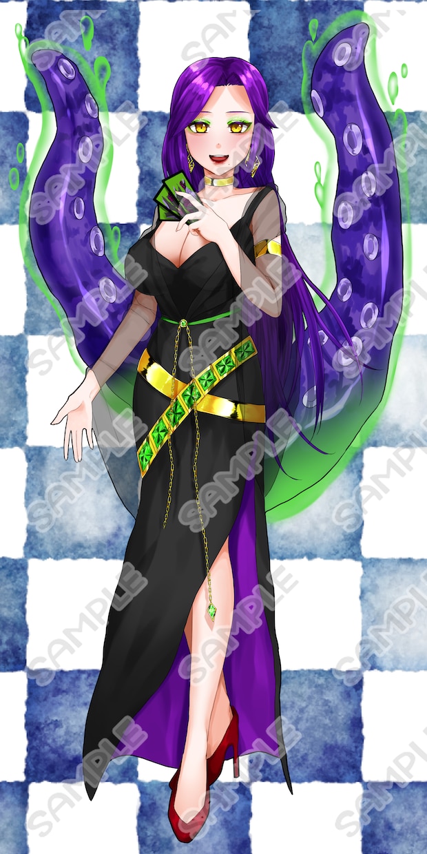 IRIAM用キャラクター描きます IRIAMにて配信する際のキャラクターを描きます！ イメージ6