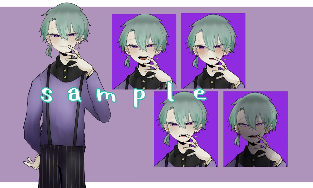 あなただけの可愛い立ち絵を制作します TRPGやゲームの立ち絵にお困りの方はぜひご利用ください！ イメージ2