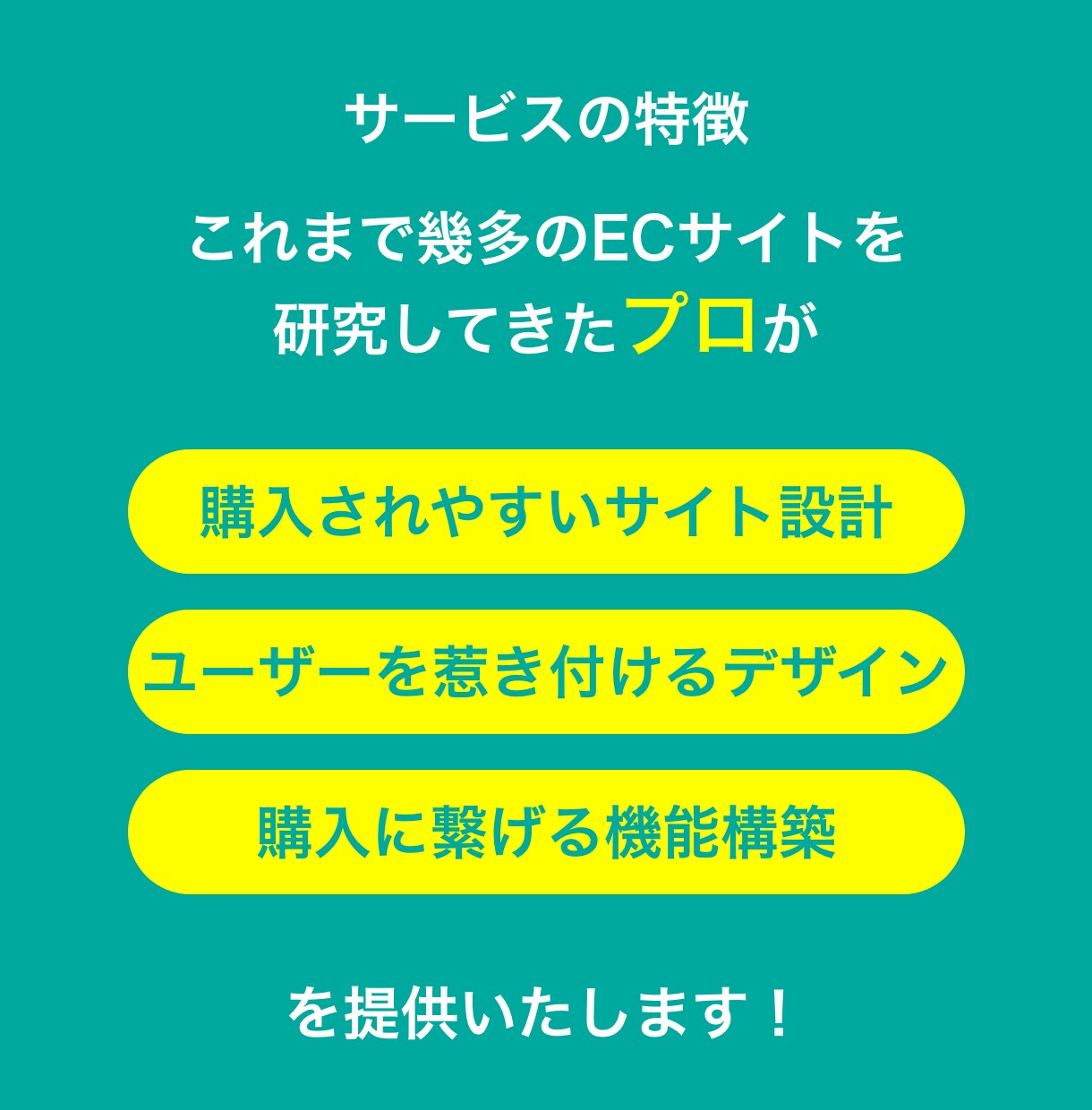 お客様が思わず購入したくなるECサイトを作ります ユーザーを惹き付けるデザインと導線設計されたECサイトを提供 イメージ3