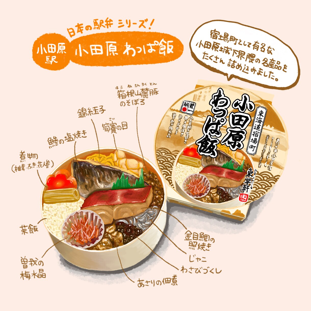 リアルな食べ物イラスト描きます サンプルのようなリアルなお弁当や食べ物商品お描きします！ イメージ6