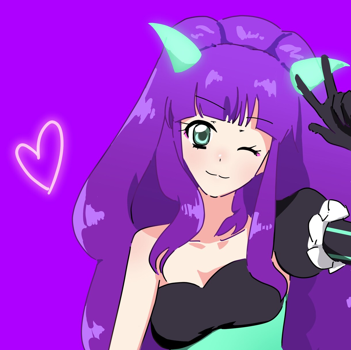アニメ塗りで少女漫画のような可愛いイラスト描きます 実績数が安定するまで特別価格!可愛いイラストを描きます♪ イメージ1