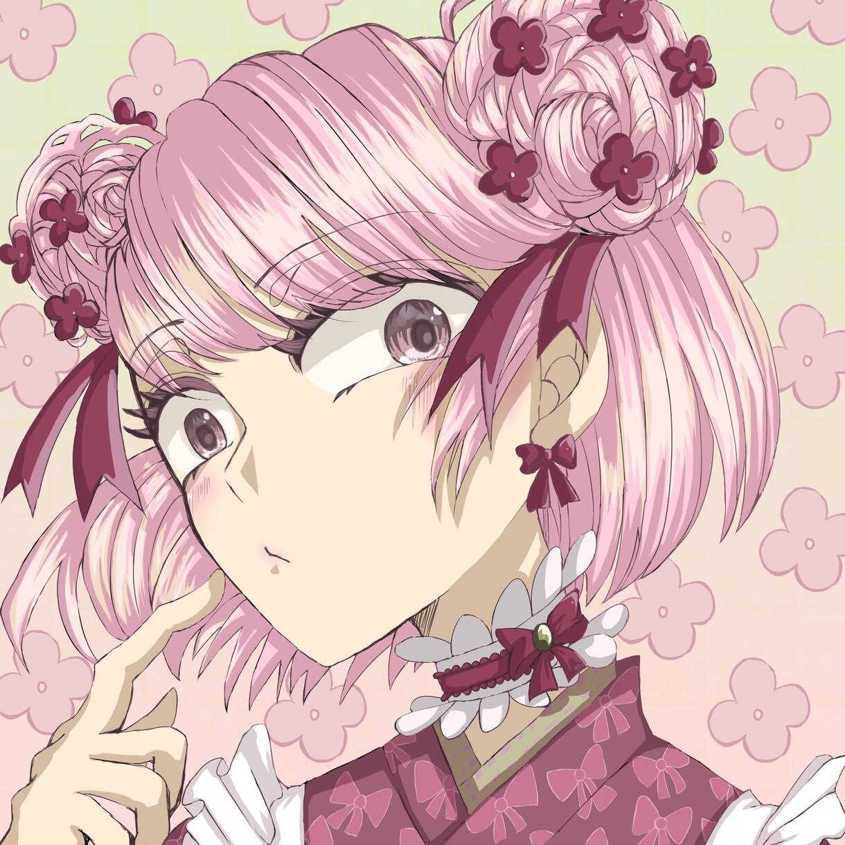和風×アニメ塗りで彩るSNSアイコン制作します 初めてのご依頼大歓迎！丁寧なヒアリングで理想の形に イメージ5