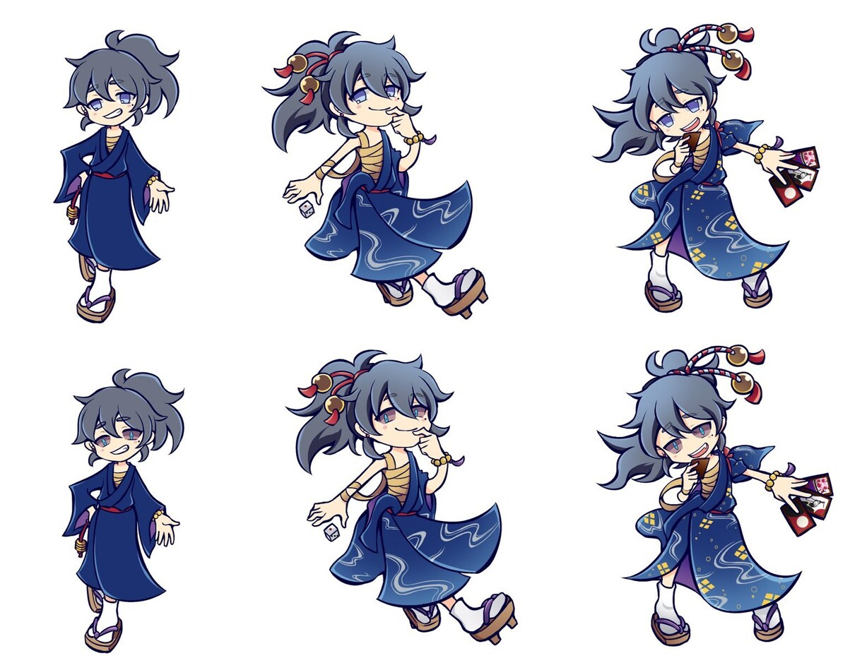 プロが一からキャラクターデザインいたします VtuberやTRPGに！汎用性の高い全身立ち絵の制作です イメージ8