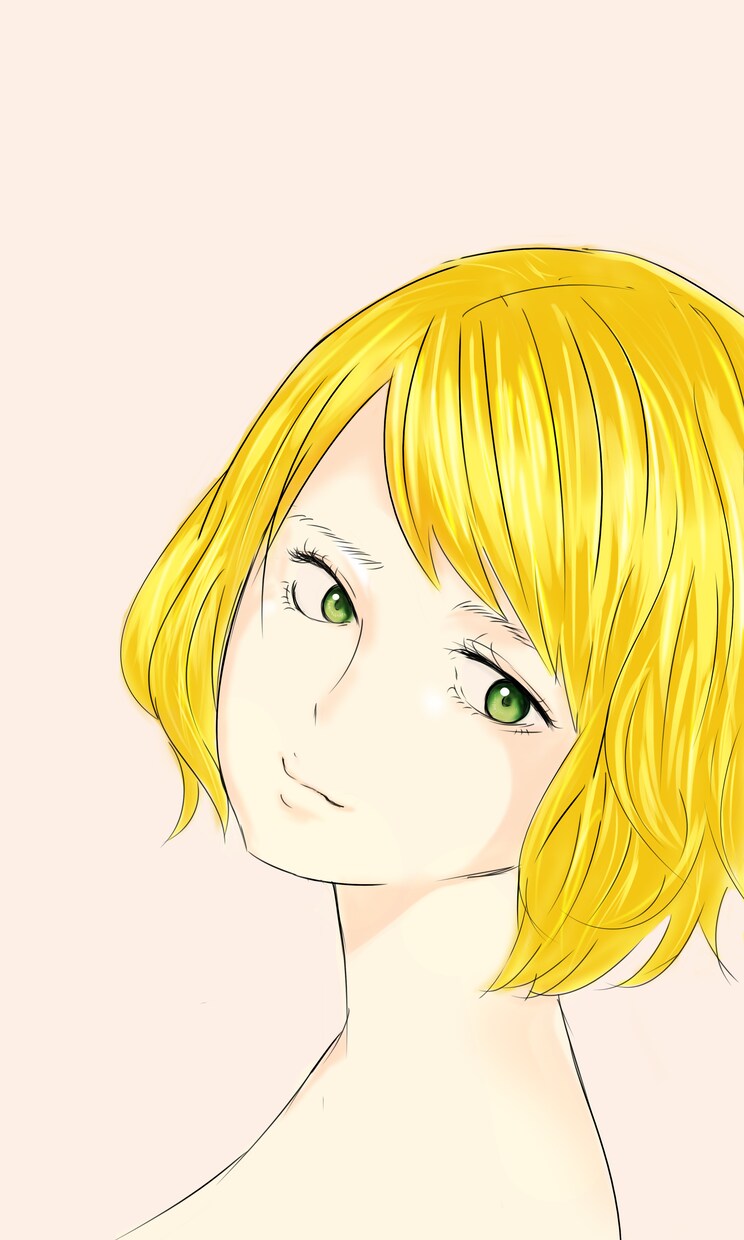 ふんわりとした女性イラスト描きます 短時間で対応！あなた好みの女性を描きます イメージ3