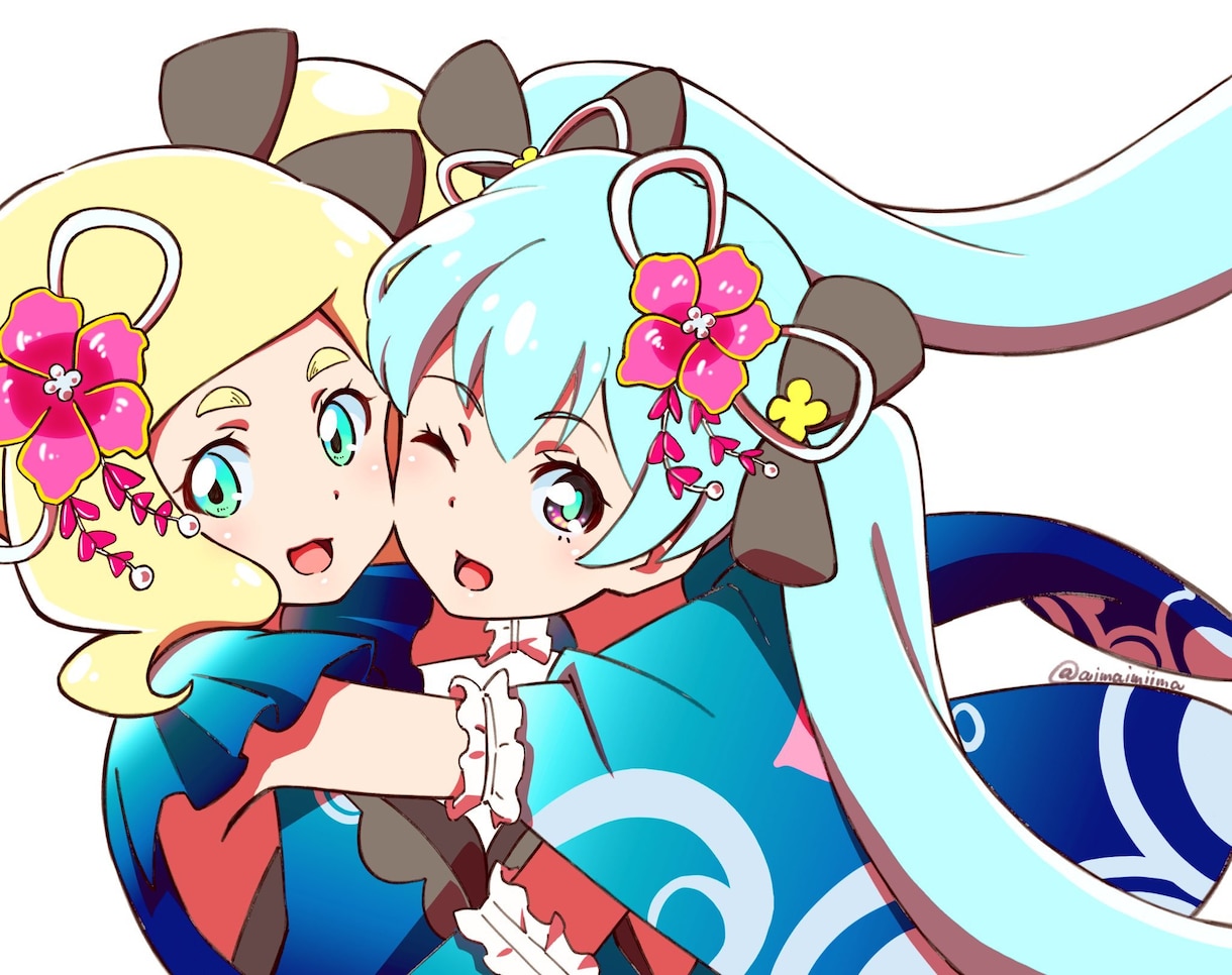 キャラクター立ち絵、歌ってみたのイラスト等描きます 普段アニメーターしている人が描きます イメージ5