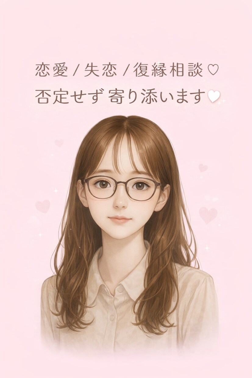秘密の恋/復縁/片思い/失恋等の悩みをお聞きします アドバイスより、まず気持ちを吐き出したい方へ イメージ1
