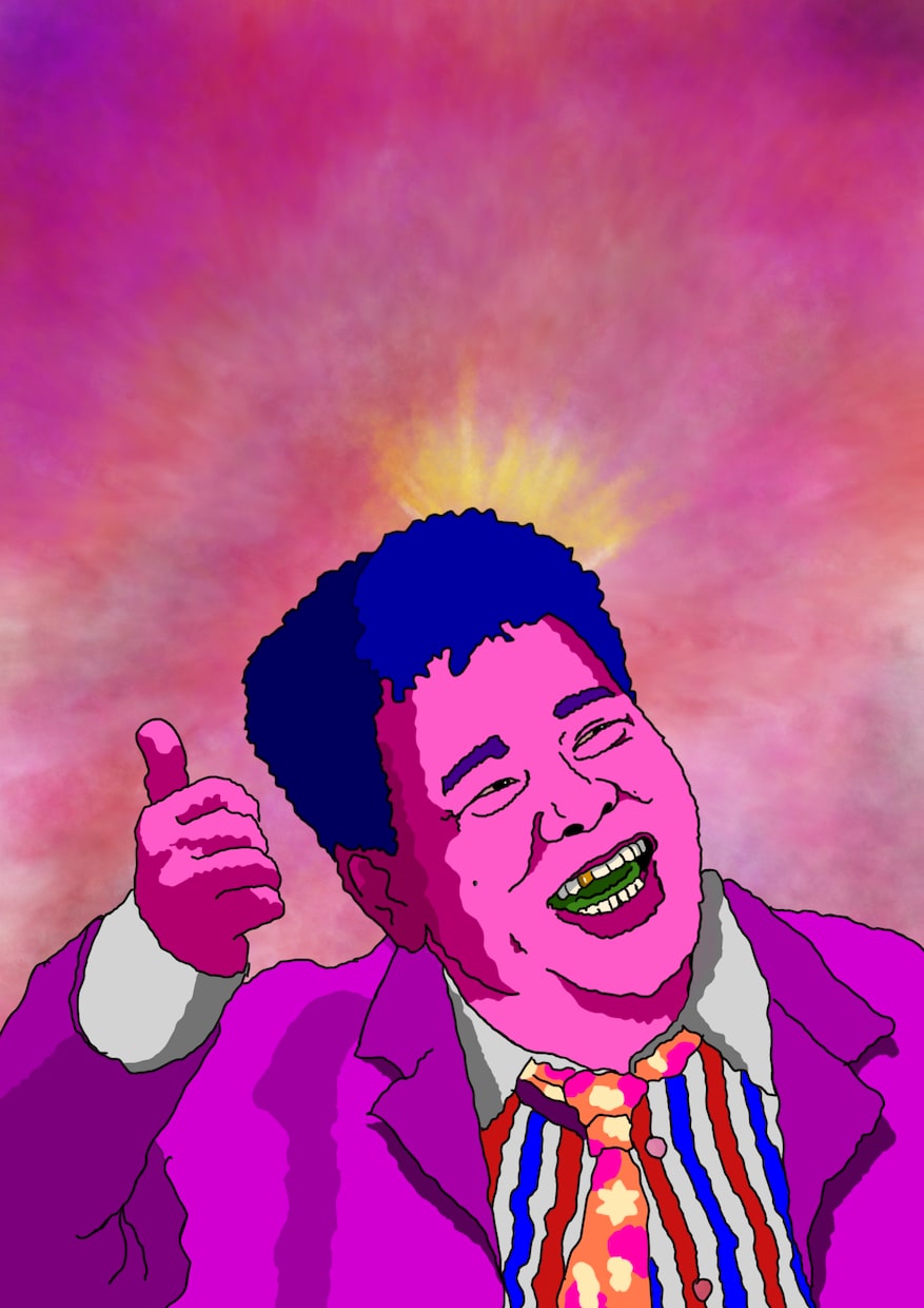 ヘドロみたいな似顔絵を書きます 毒素の溜まった現代人向けにクセの強いイラストを描きます イメージ2