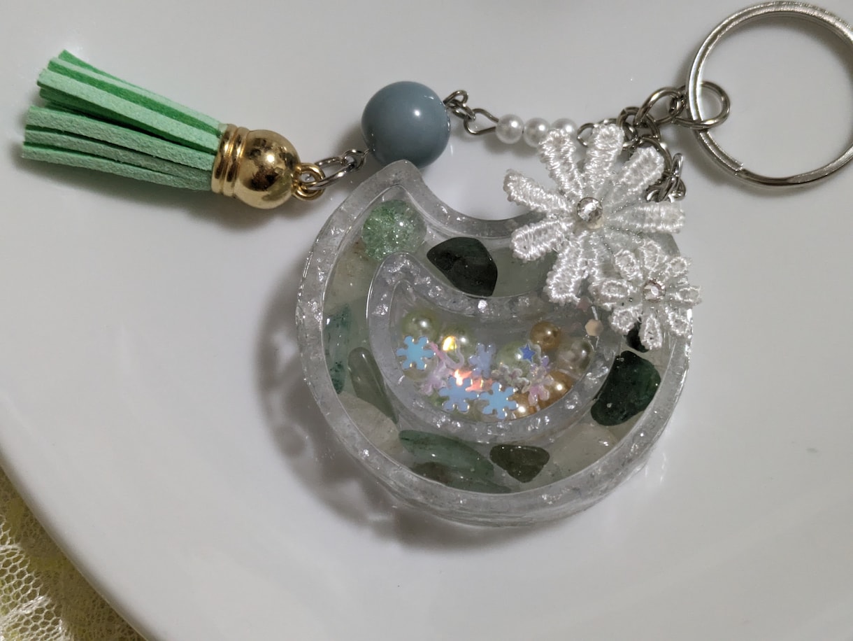 心を込めて手作りキーホルダー、お作りします 世界に一つだけのキラキラのキーホルダー、持ってみませんか？ イメージ8