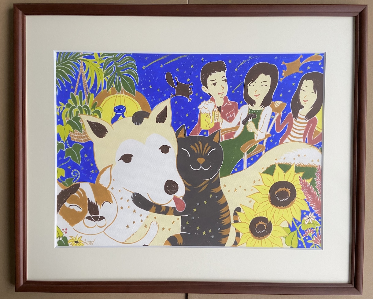 大切なペットや愛車をお描きします 味のあるタッチで１枚の絵を真心込めてお描きします イメージ5