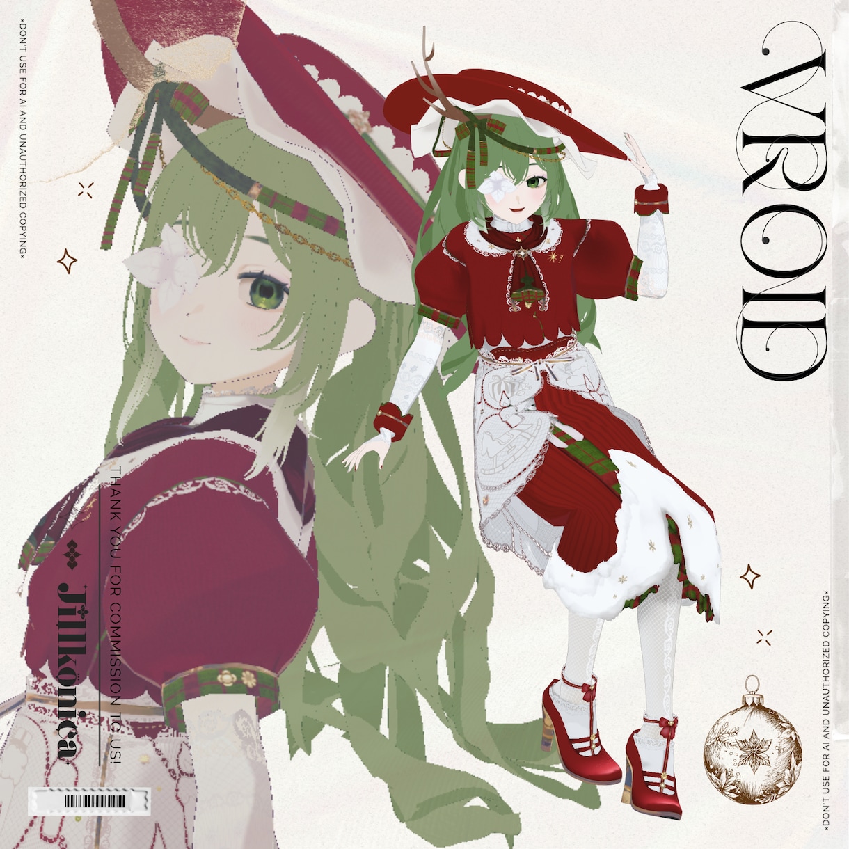 VRoid 3Dモデルを制作します デザインからオリジナルまで幅広く承ります！ イメージ2