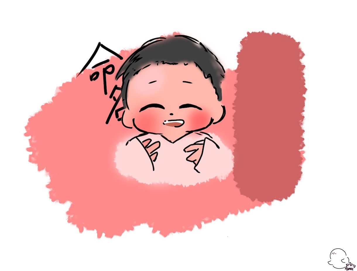 アイコンなどに使えるイラスト描きます かわいさ満点赤ちゃんもお手のもの イメージ1