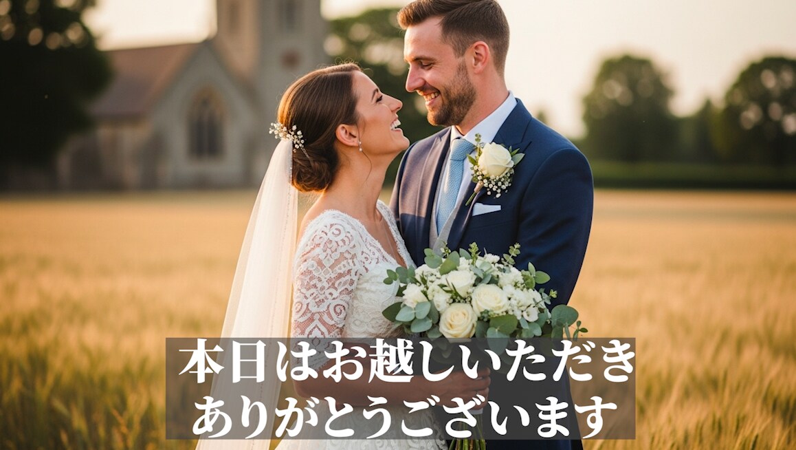 即納品可能でオープニングムービーを提供します ゲストの皆様への感謝を伝えることをメインで作成しました。 イメージ2