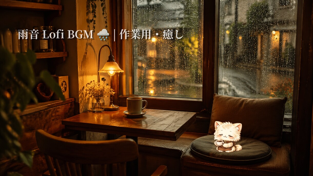 lofi・BGM系YouTubeサムネを作ります 毎週自分で作り続けているサムネイルを、あなたの動画にも イメージ2