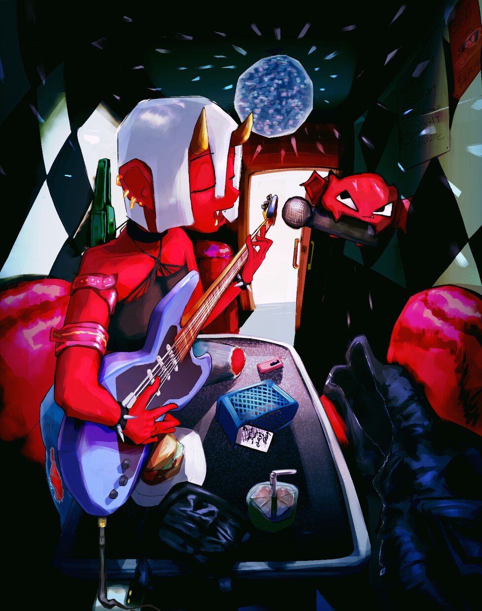 個性強めのかっこいい一枚絵を描きます "Dope as hell"なイラストを提供しますれ イメージ6