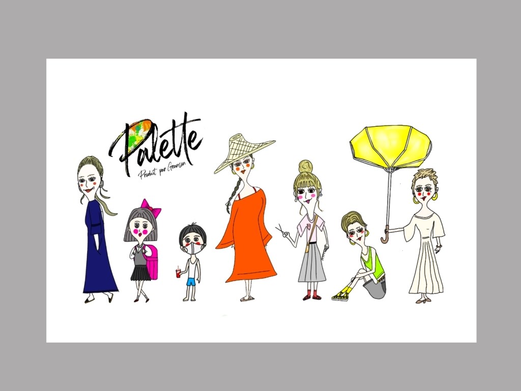 100枚両面印刷込☆記憶に残る似顔絵名刺作ります 開店・開業・個人用に似顔絵入り名刺&カード&ロゴ作成★ イメージ6