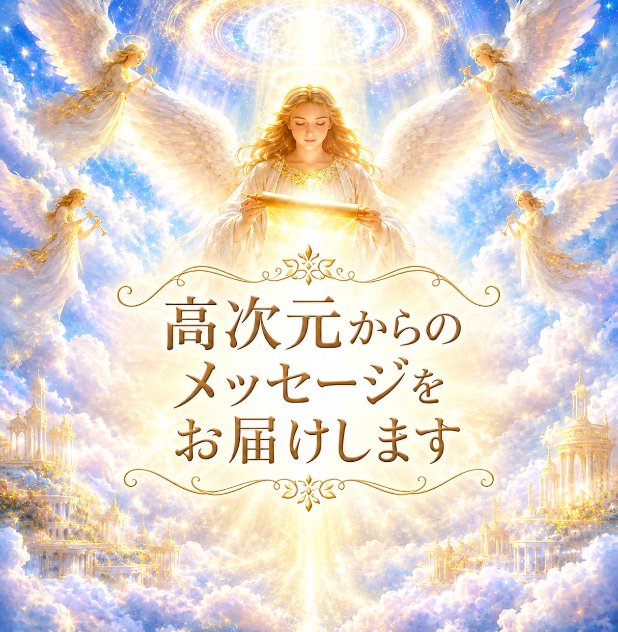 高次元からメッセージをお届けします 人生の岐路に光を灯し、前向きな一歩を踏み出す イメージ1