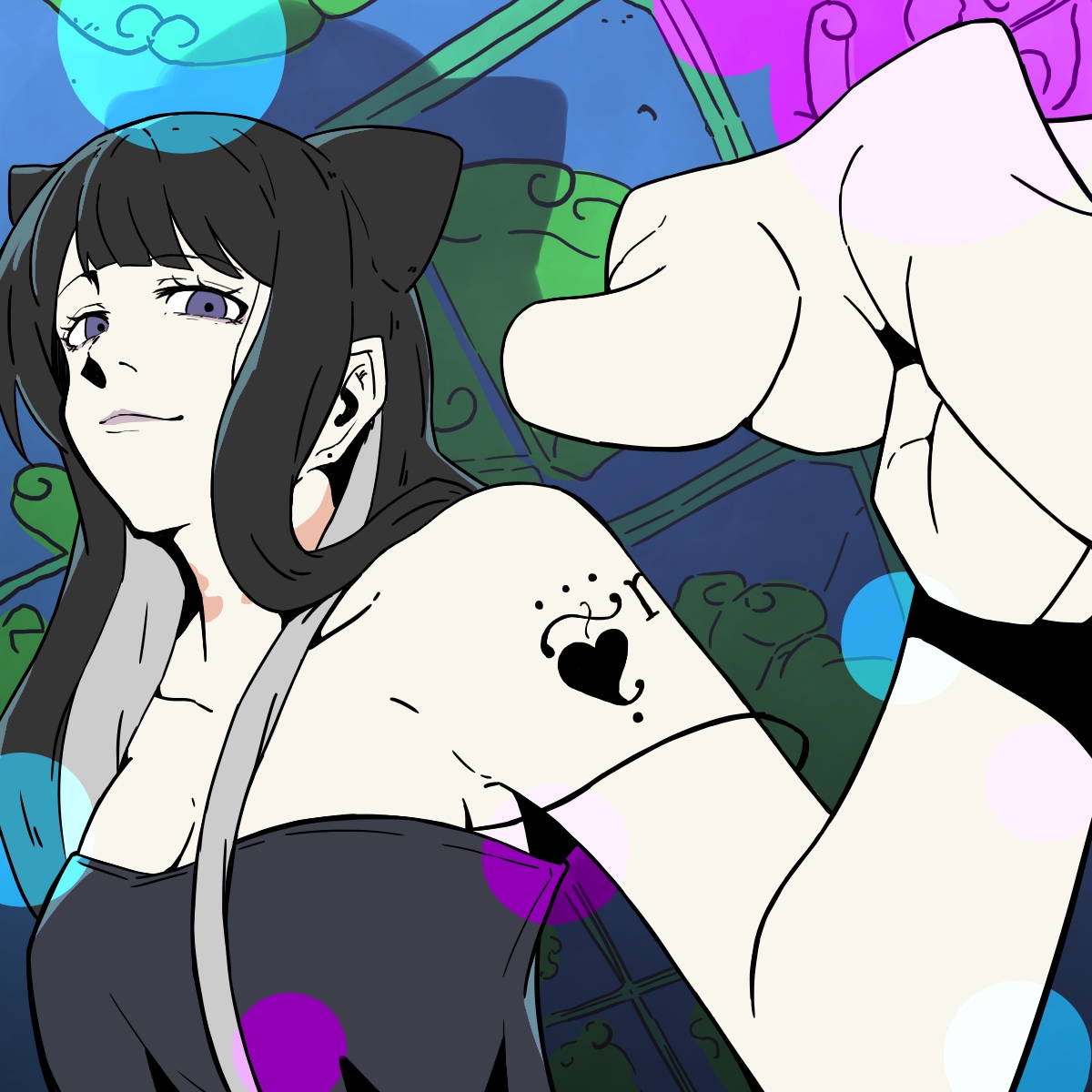 あなただけの「歌ってみた」用イラスト描きます あなたのキャラクターverの「歌みた」イラストを作ろう イメージ2