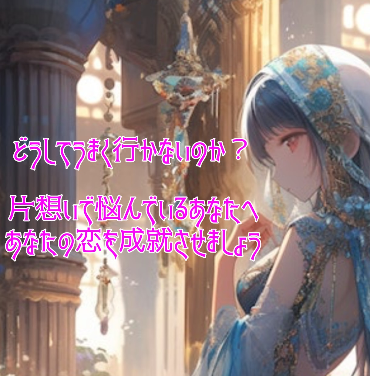 恋愛霊視✨️迷ってる心の解決お手伝いします 片思い、復縁、秘密の恋、運命の相手、霊視タロットで解決！ イメージ2