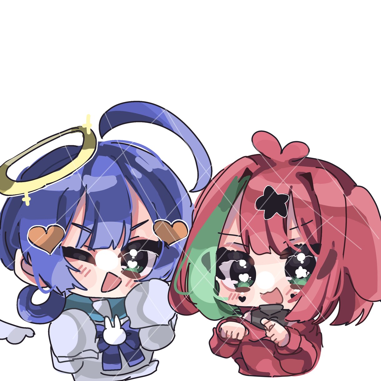デフォルメ！コテ同・夢絵・アイコンお描きします かわいいイラストを書くのが得意です イメージ6
