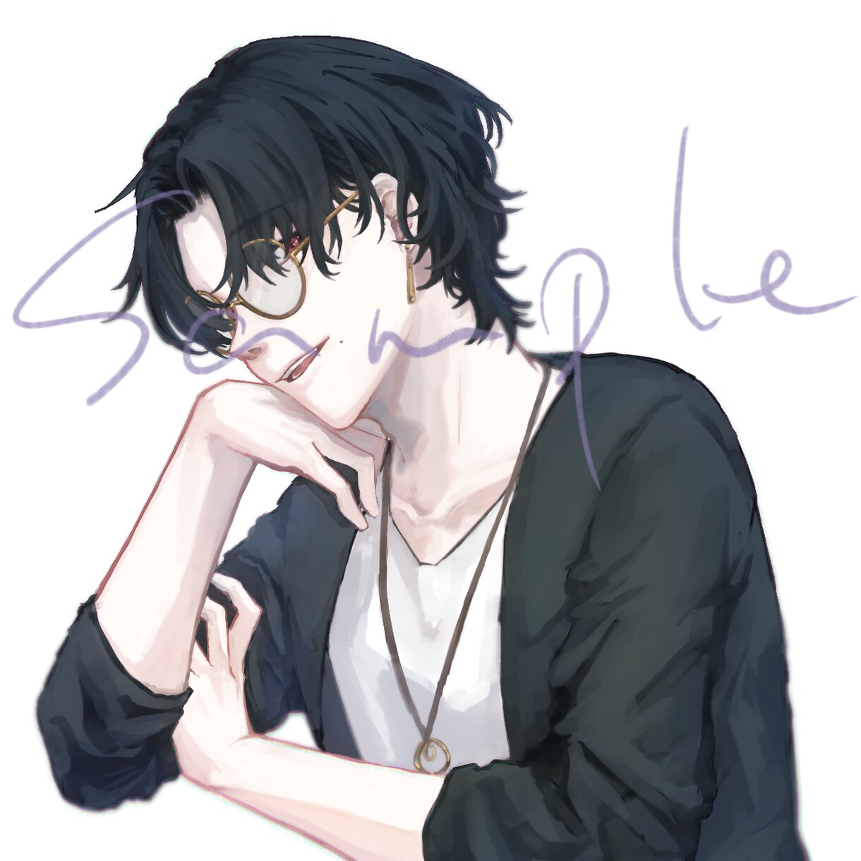 一枚絵、立ち絵、アイコン等のイラストを描きます あなただけのかっこいいイラストを制作します イメージ2