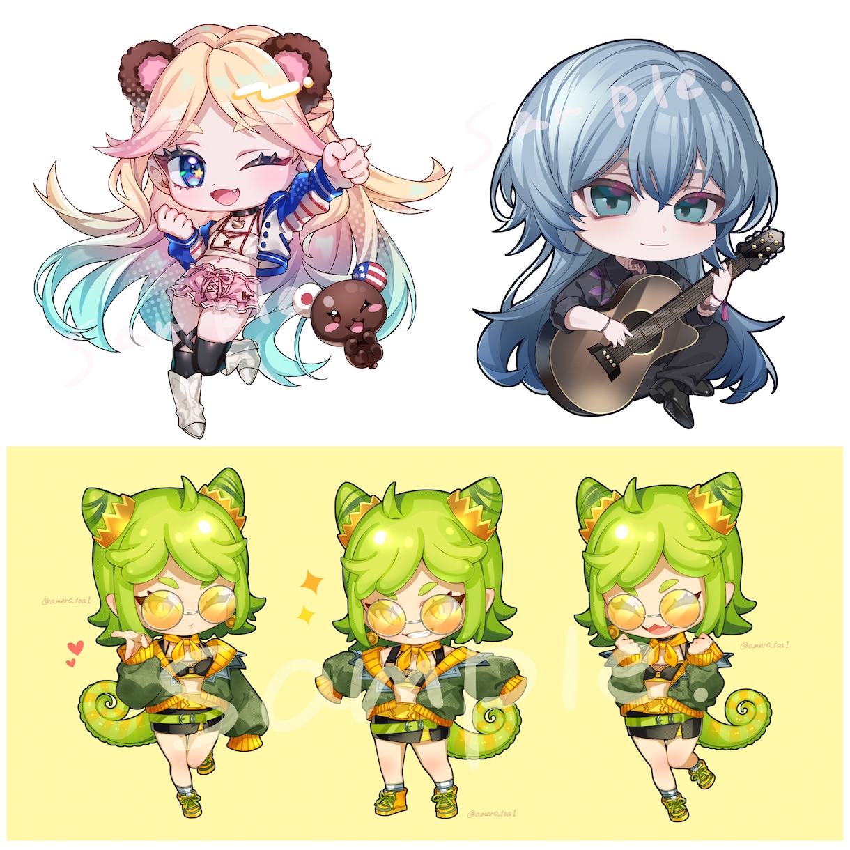 ちびキャラ・SDキャラ制作いたします 魅力的なちびキャラ・SDキャラおまかせください！！ イメージ4