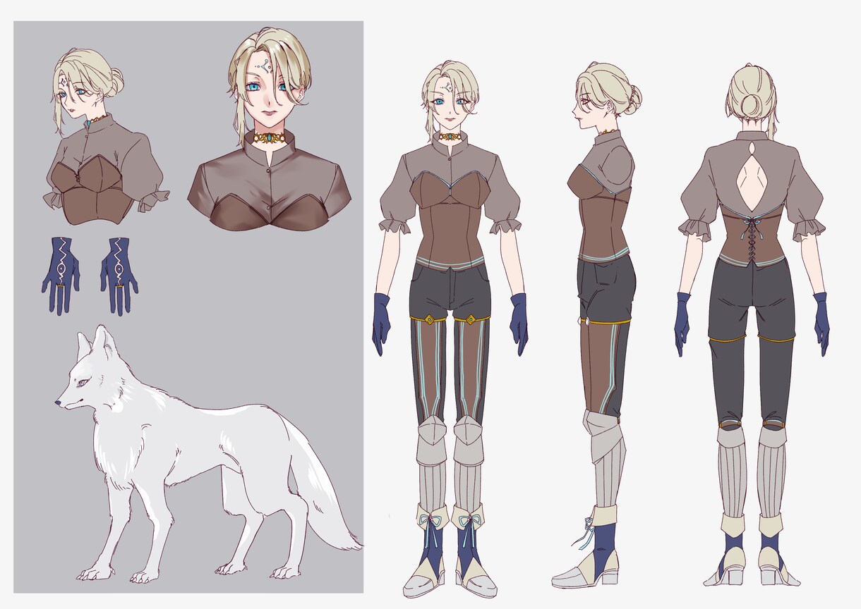 TRPG･1枚絵など！イラスト制作します あなたの想像を繊細な色味で描きだします。 イメージ4