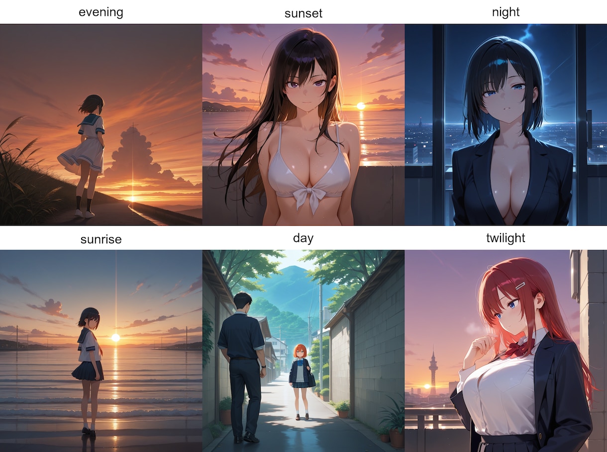 AIイラスト特化のプロンプトを提供します 特殊なプロンプトで理想に近いイラストを生成 イメージ9