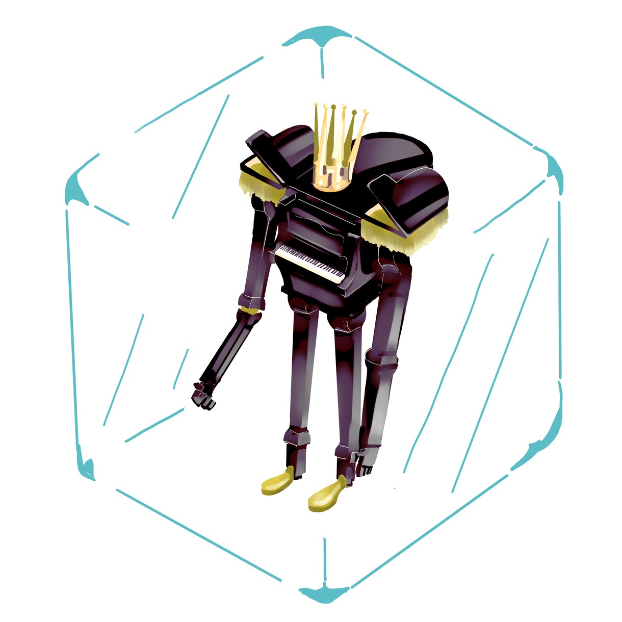 あなたの個性をオリジナルのキャラクターにします 個性的でちょっと変な絵になります。 イメージ3