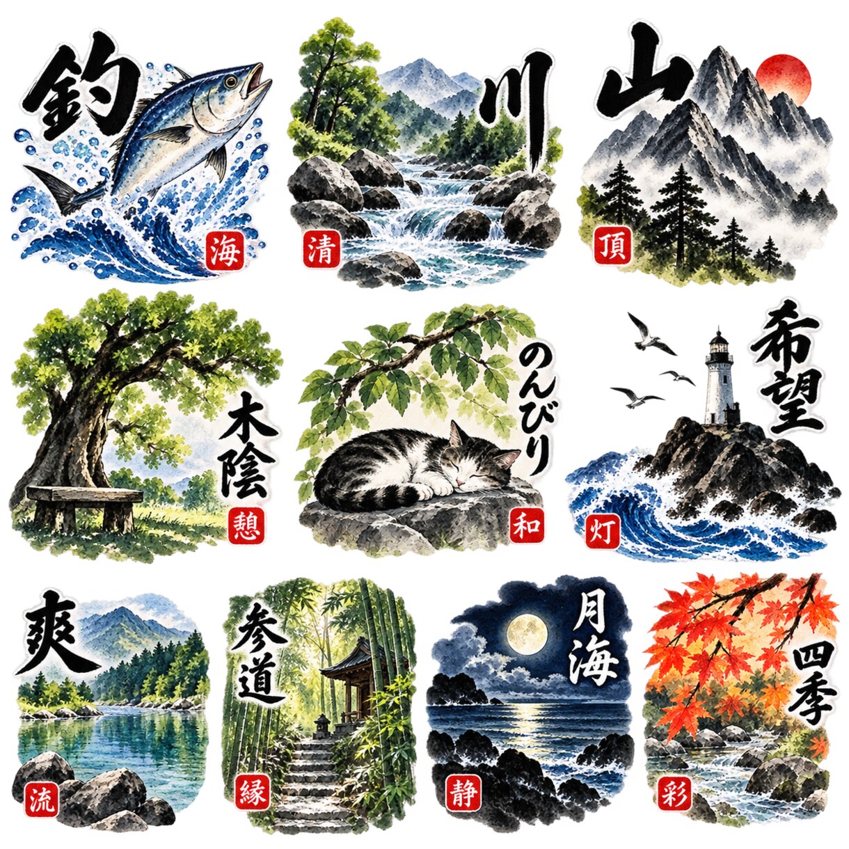 SNS・ブログ・商品紹介用の画像を制作します 水墨画や和風テイストなど幅広いデザインに丁寧に対応します イメージ4