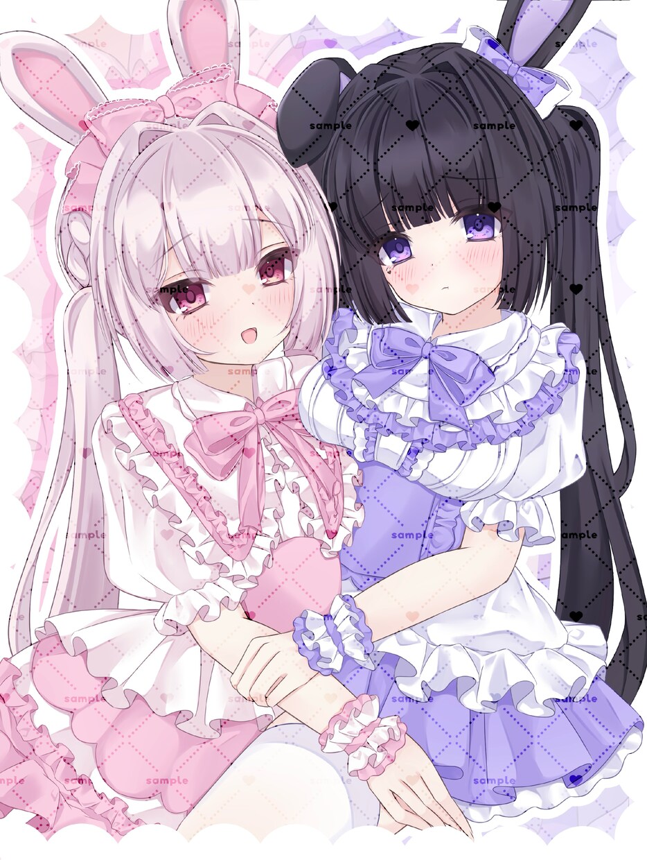 萌え系イラストをお描きします snsの活動やグッズなどにට ̫ට ♡♡ イメージ2