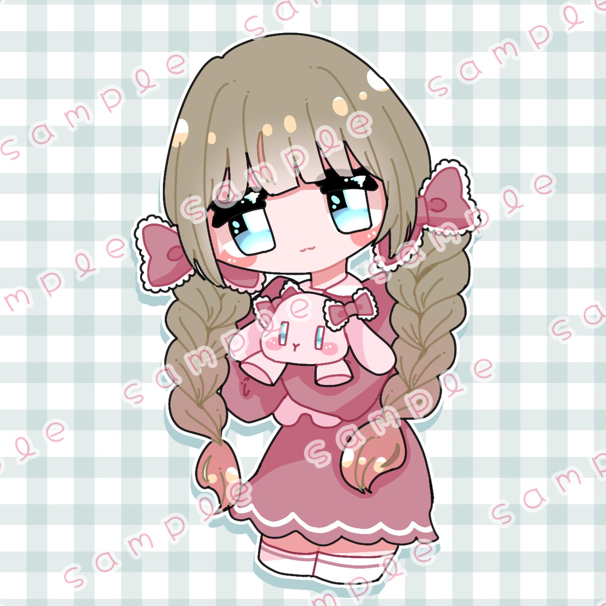 キュートなイラスト描きます 可愛い ゆるかわ アイコンなどにいかがでしょうか イメージ1