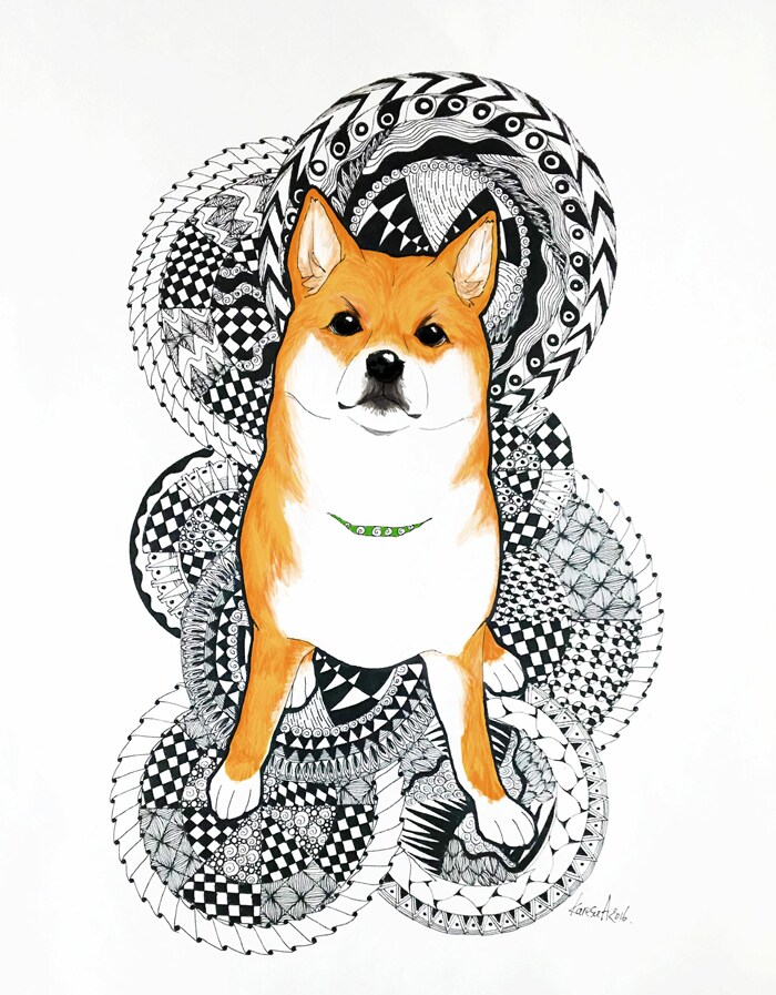 ペットのイラスト描きます プリントして、いい感じ♪になります！ イメージ9