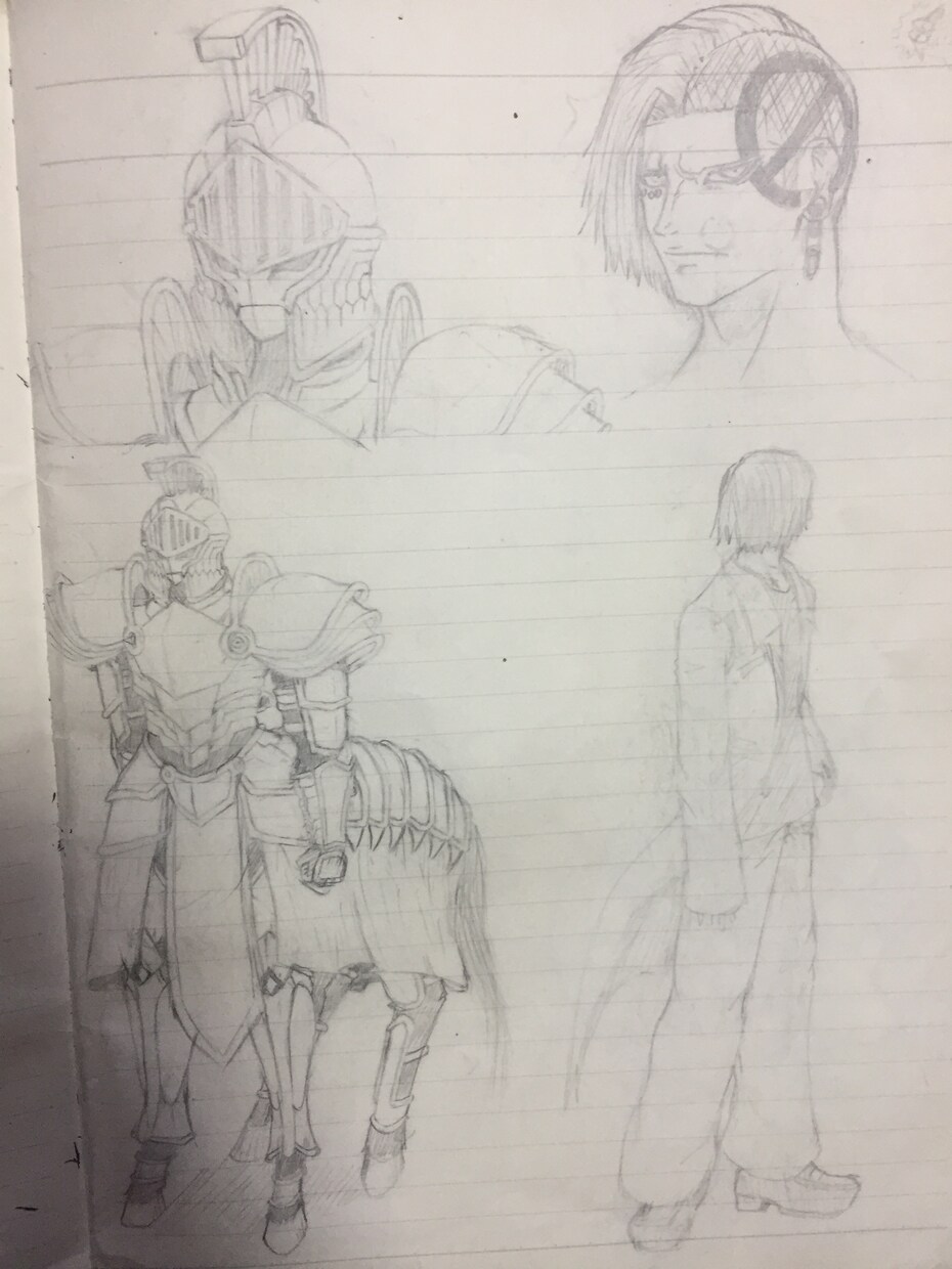 キャラ、モンスター、動物、などのラフ画を提供します デフォルメからクリーチャーまでなんでも描きます イメージ3