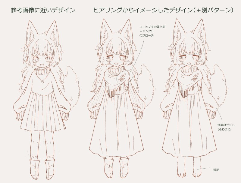 あなたのキャラクターをデザインします キャラクターデザイン相談＋描き起こし イメージ6