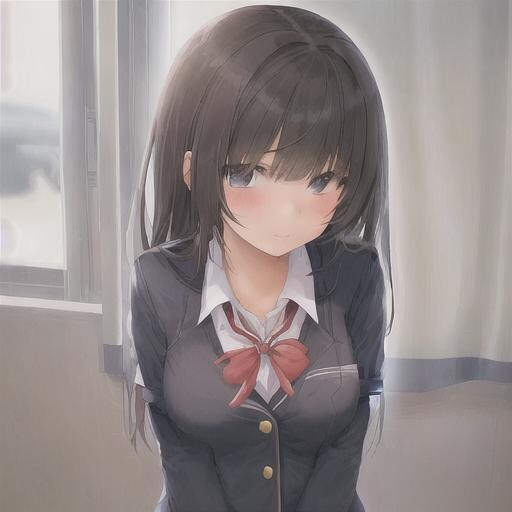 SNSアイコン等◎美少女キャラ(3人分)を描きます 猫耳、天使、制服の美少女キャラが得意です！ イメージ3