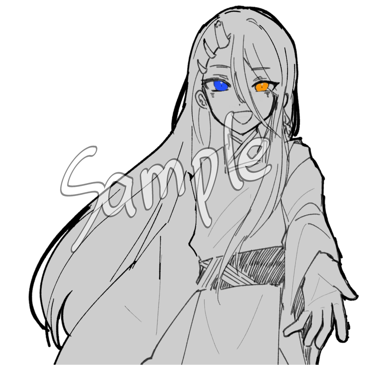 ざくざく手描きイラスト【1枚500円】制作します ゆるいラフな雰囲気のイラストを低価格で制作します！ イメージ3