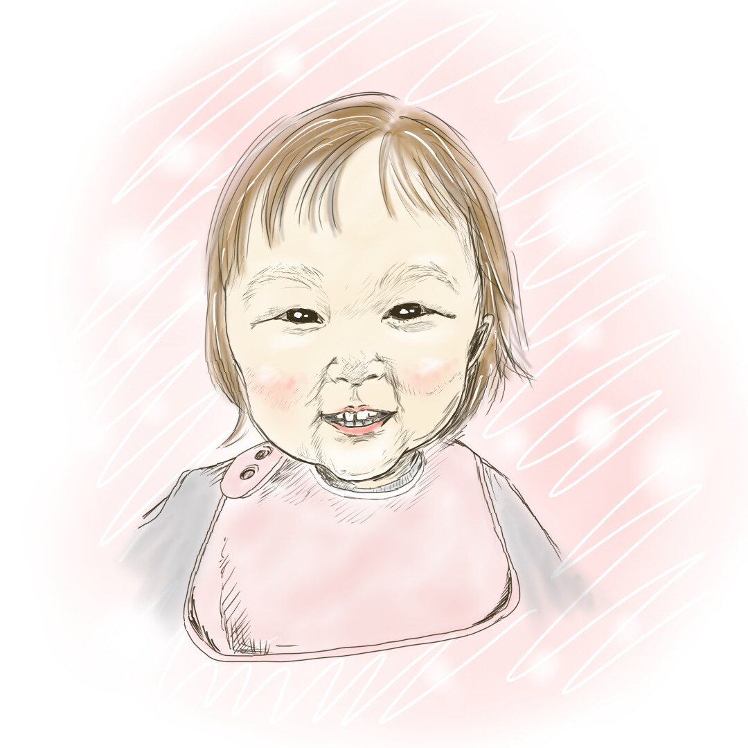 写真からスケッチ風似顔絵を描きます 誇張しないイラスト♪世界に一枚のイラストを飾りませんか？ イメージ5