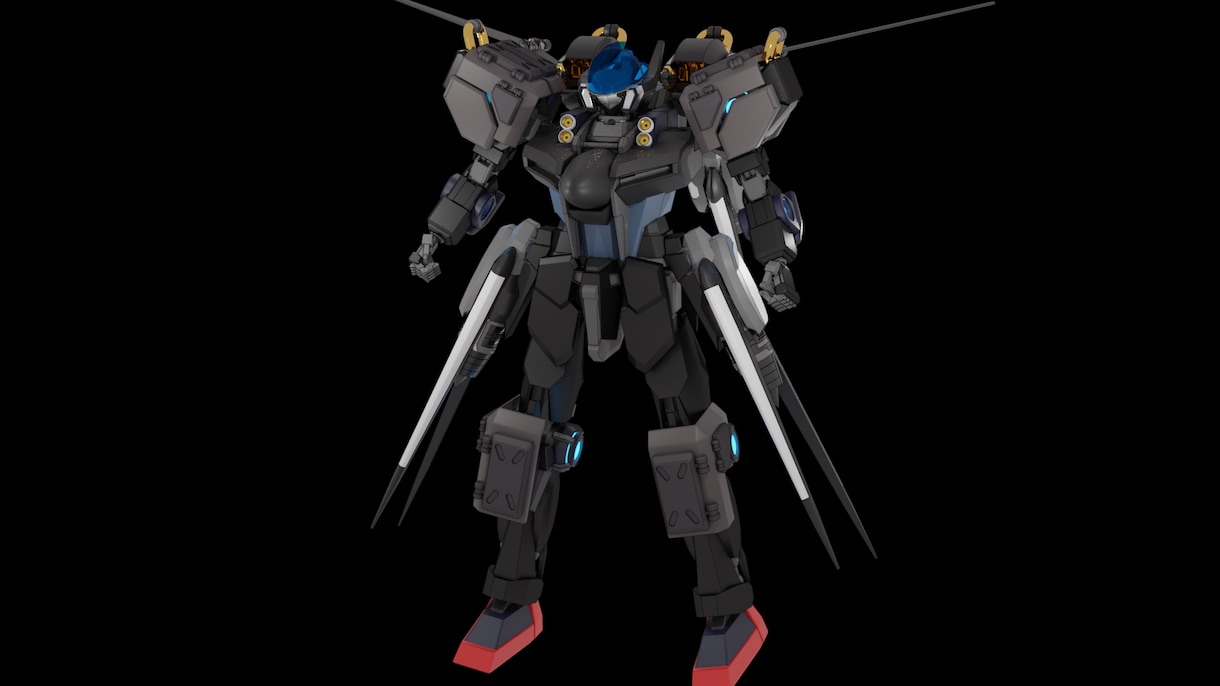 あなただけの専用機（ロボアバター）を作成します VRChatの想定の３Dアバターを作成します。 イメージ3