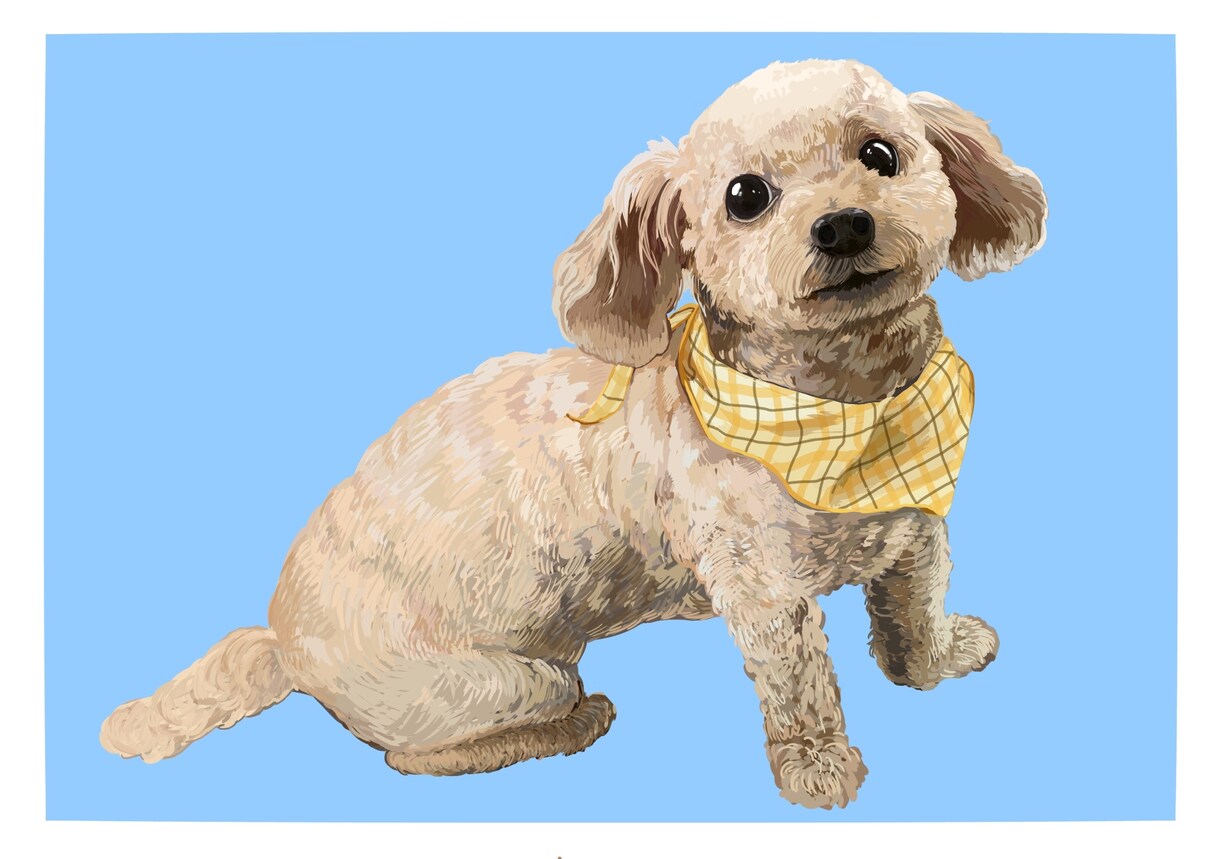 あたたかみのある似顔絵お描きします 愛犬、愛猫など大切なご家族の似顔絵はいかがですか？ イメージ2