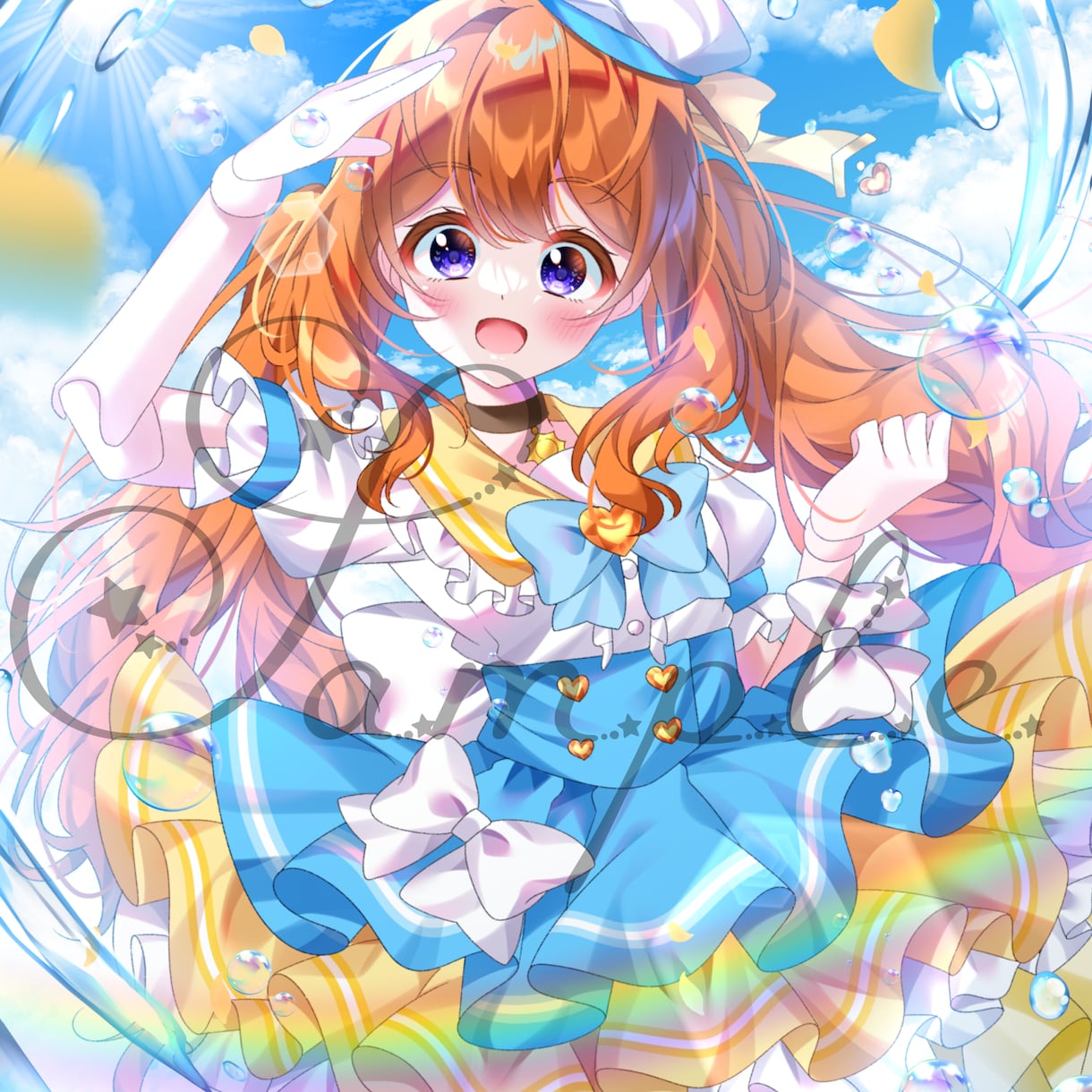 貴方だけの！キラキラなイラスト制作します 合計実績350件超！キラキラな可愛いイラストをご提供！ イメージ3