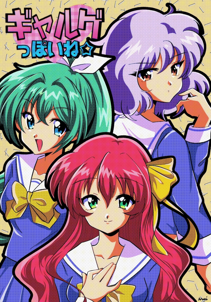 レトロなイラスト描きます オリジナルMV/グッズ/SNSアイコン　など イメージ3