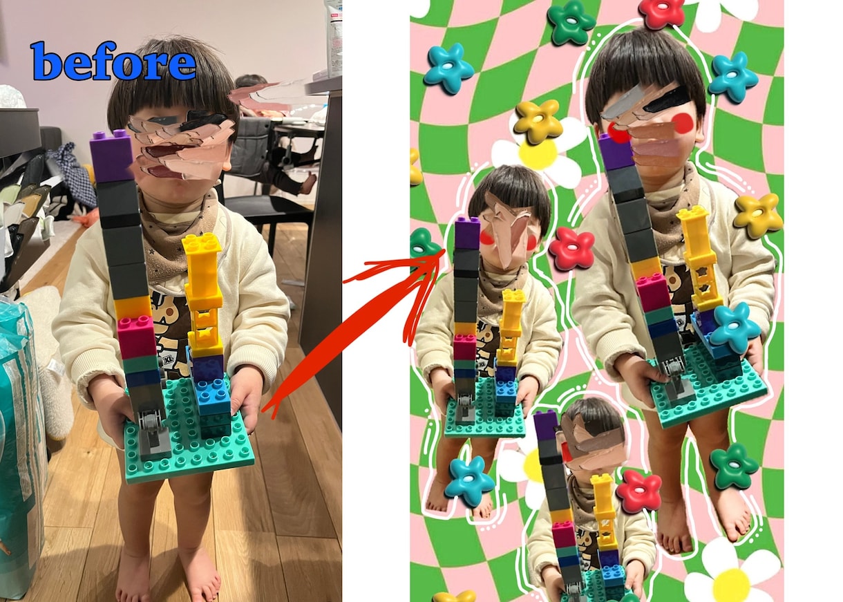 そのお写真を取っておきの1枚にします 満足度の高い画像編集で思い出を永遠に残そう(*ˊᵕˋ* ) イメージ4