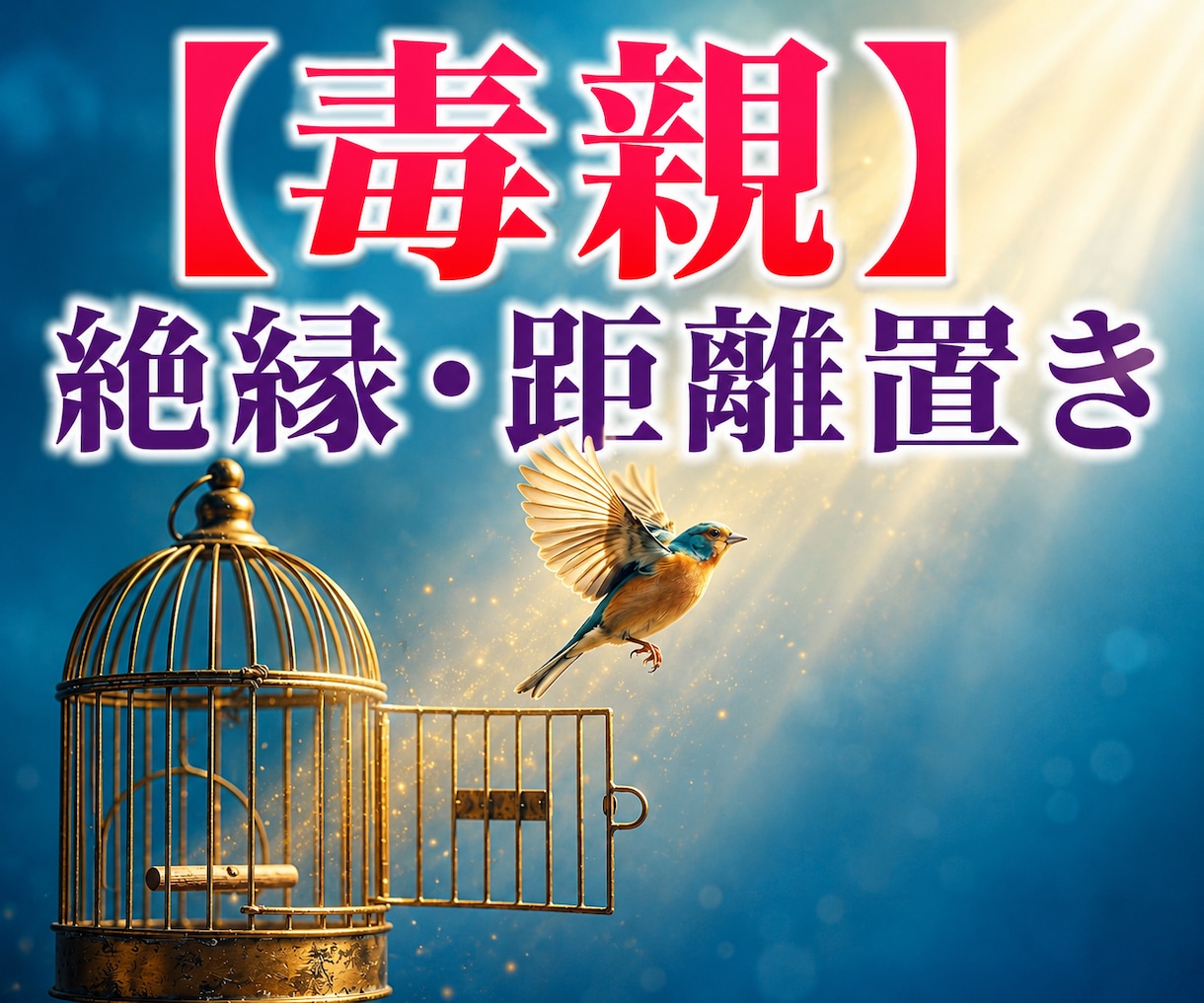 毒親との絶縁・距離置きの葛藤を聴きます 決断の恐怖と罪悪感に苦しむあなたへ。 イメージ1