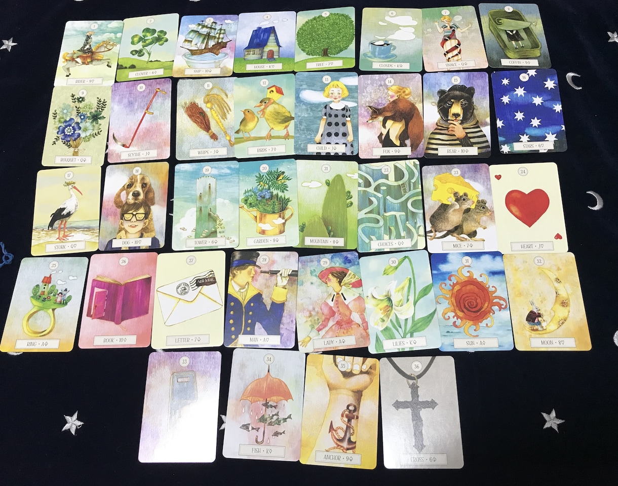 パッ！とルノルマンカードでおみくじ占いします 気になるあの日はどんな日！？おみくじ感覚で1枚引きます♡ イメージ3