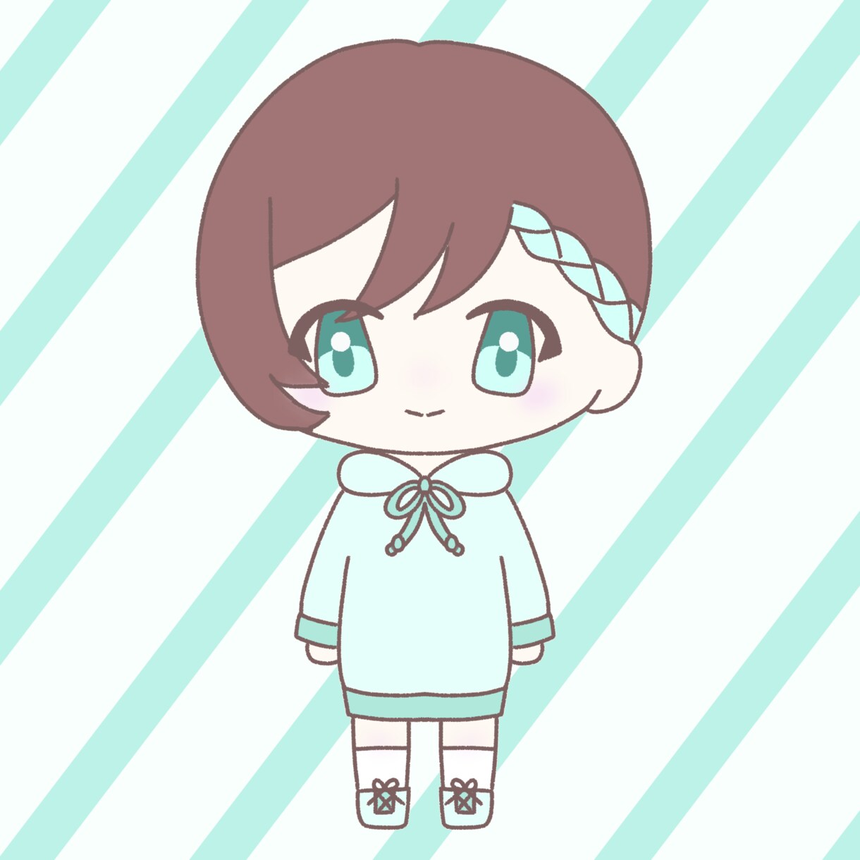 シンプルでゆるゆるなイラストかきます シンプルなイラストです。アイコンやグッズにどうぞ！ イメージ2