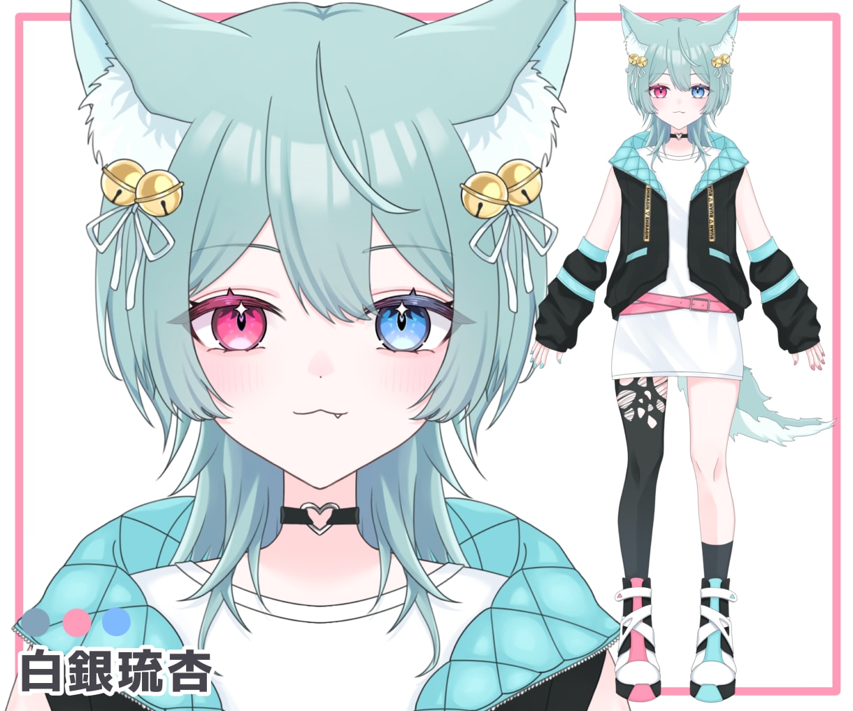 実績多数！VTuber用パーツ分けイラスト描きます Live2D向け！要望を汲み取ったキャラデザが得意です！ イメージ8
