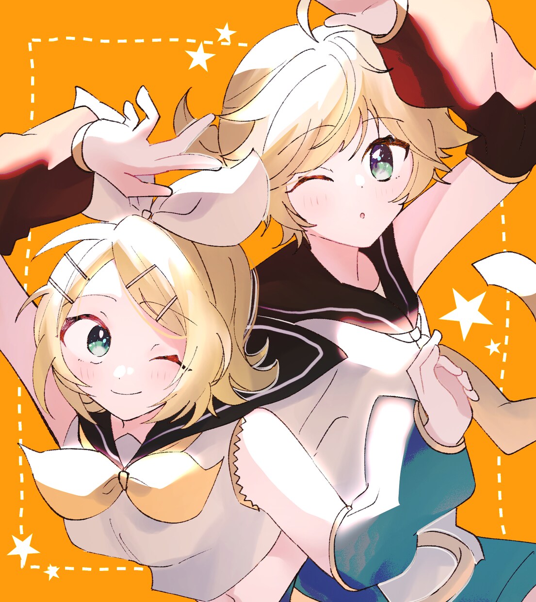 あなたの好みのキャラを描きます かわいい女の子男の子を描きます。光の表現が得意です。 イメージ7