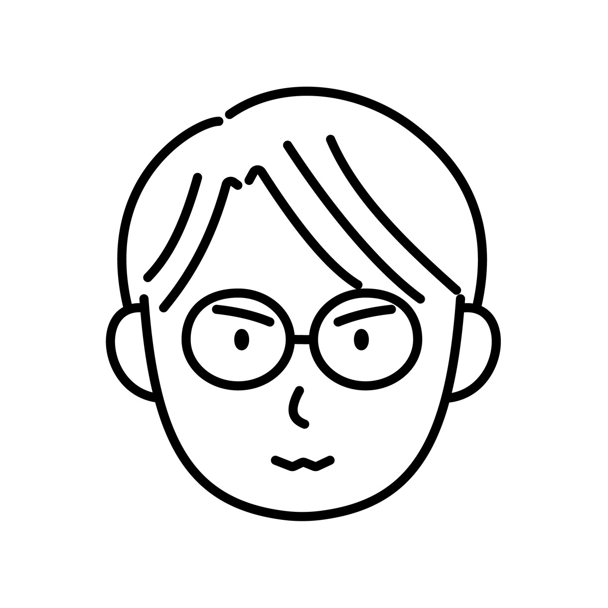 シンプルな顔だけアイコン作成します SNSやブログにオリジナルアイコンを！ イメージ6